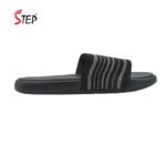 Step DAXTER men's slide sandal in ash - inner side view - Sandal n Shoe - Trade
