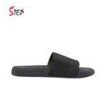 Step DEVOLIN men's slide sandal in olive - inner side view - Sandal n Shoe - Trade