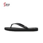 Step GO GIRL 26 women's flip-flop slipper in black - inner side view - Sandal n Shoe - Trade