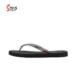 Step GO GIRL RASIN 26 women's flip-flop slipper in gold resin - inner side view - Sandal n Shoe - Trade