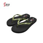 Step GO GIRL RASIN 26 women's flip-flop slipper in yellow resin - pair front view - Sandal n Shoe - Trade