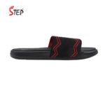 Step HARRY men's slide sandal in black - inner side view - Sandal n Shoe - Trade