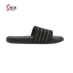 Step JOE men's slide sandal in olive - inner side view - Sandal n Shoe - Trade