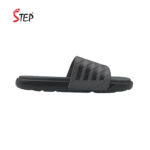 Step KYLO men's slide sandal in ash - inner side view - Sandal n Shoe - Trade