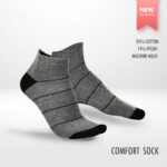 Step Men Socks Short- 1 side view