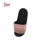 Step ROSELET women's slide sandal in pink - top-down footbed view - Sandal n Shoe - Trade